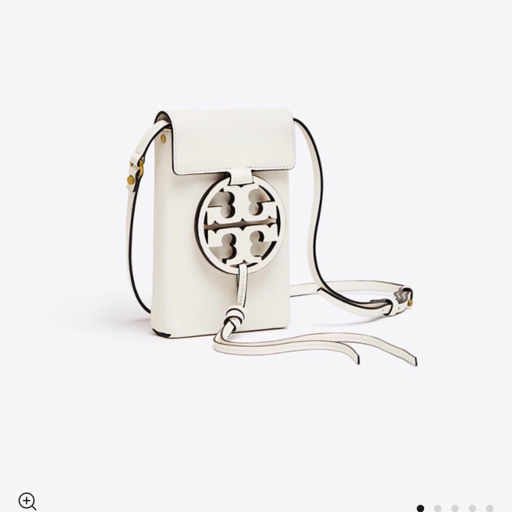 Tory Burch white small crossbody